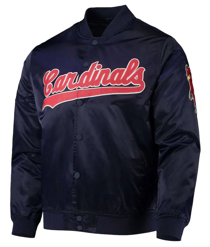 St. Louis Cardinals navy wordmark jacket

