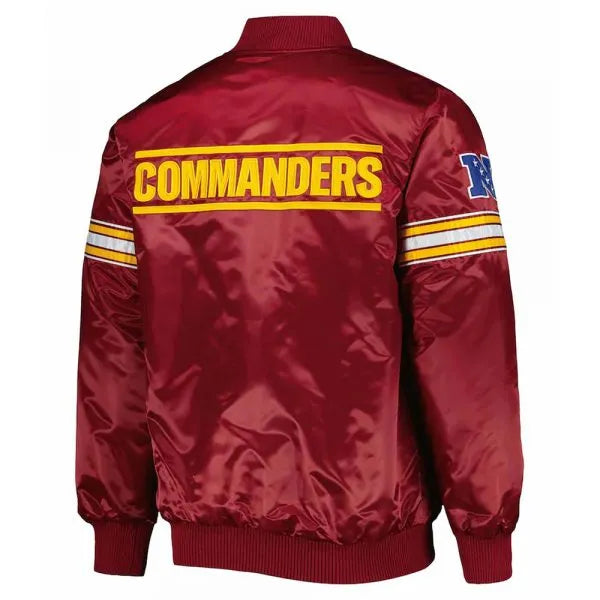 The Pick and Roll Washington Commanders Satin Jacket in American Market