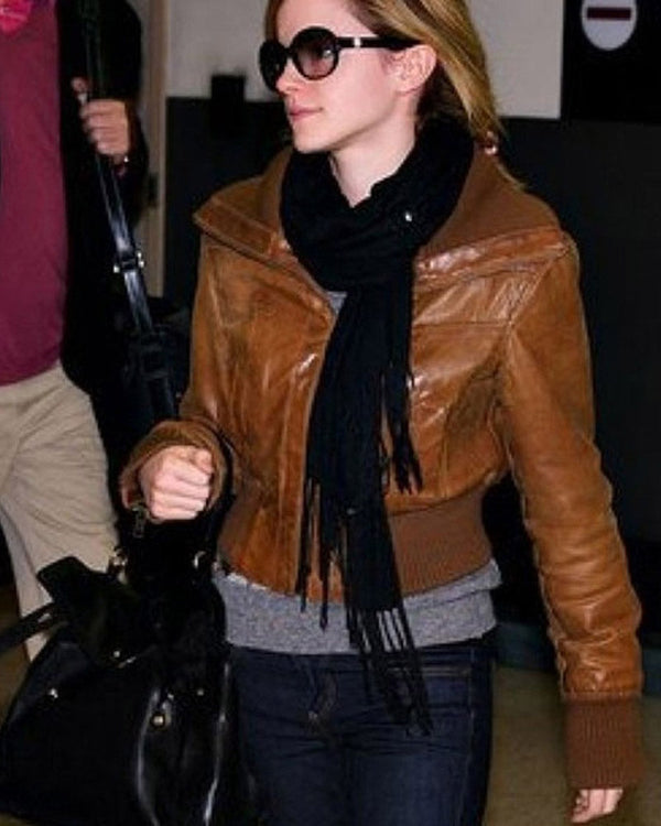 Emma Watson Leather Jacket