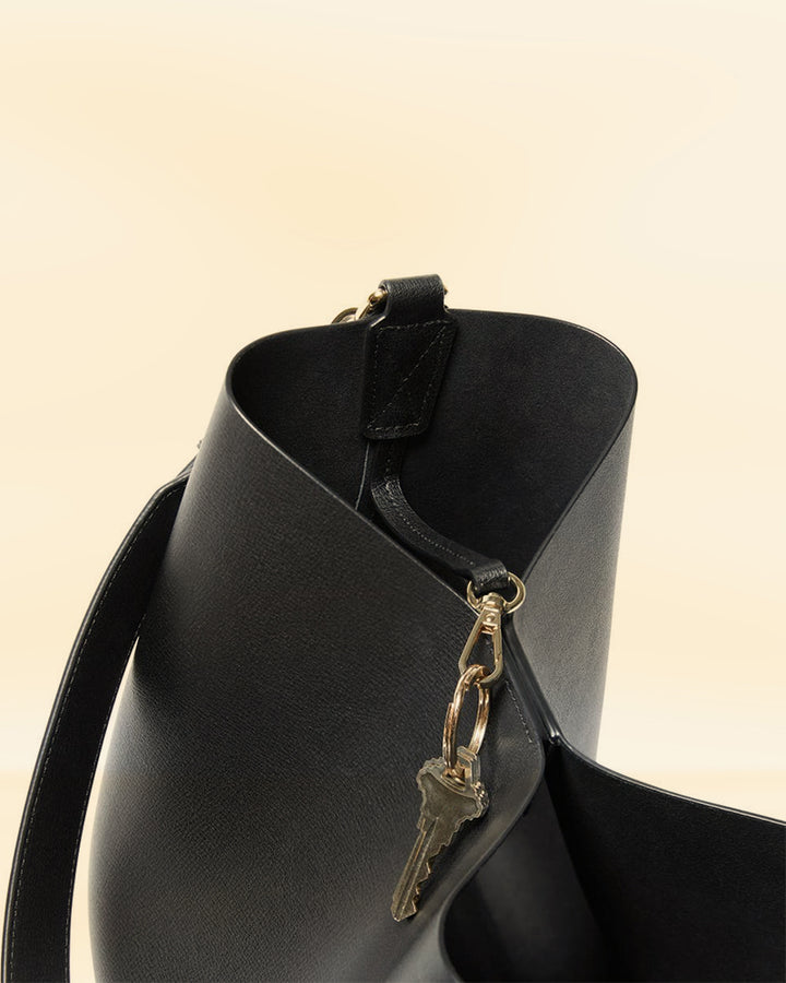 Carry your essentials with sophistication in the Leather Legacy Satchel,