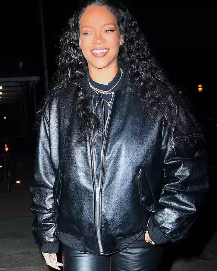 Rihanna Leather Jacket