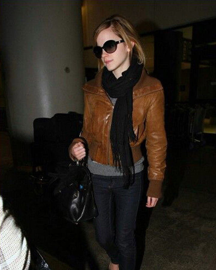 Emma Watson Leather Jacket