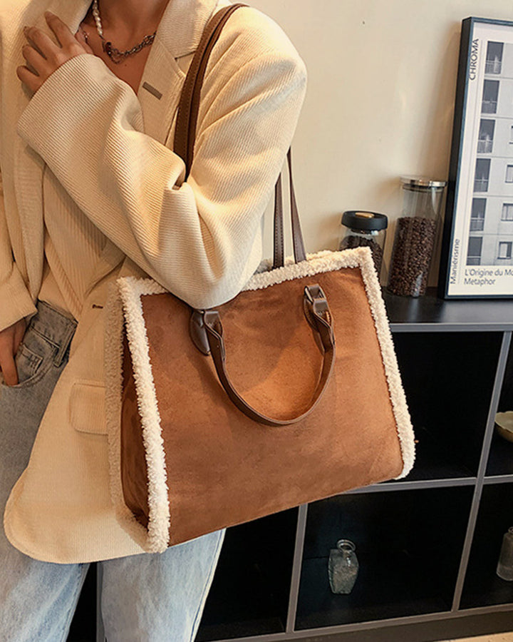 Comfortable Tote Bag with Wide Shoulder Straps in United State style
