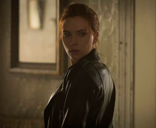 Natasha Romanoff Black Leather Jacket
