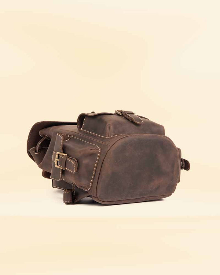 Stylish Multi-Pocket Backpack in American style