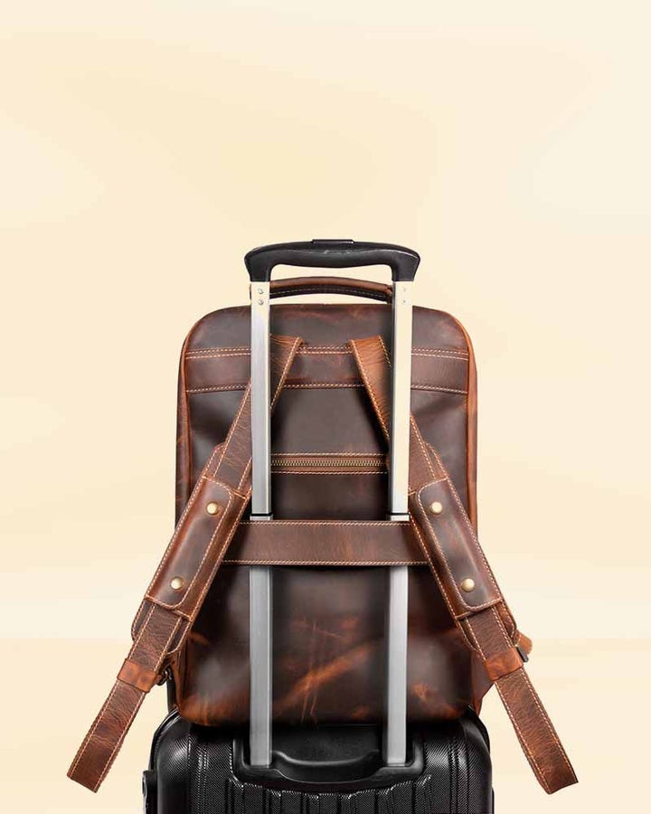 The ultimate combination of style and functionality: Pricy Leather Backpack in UK market