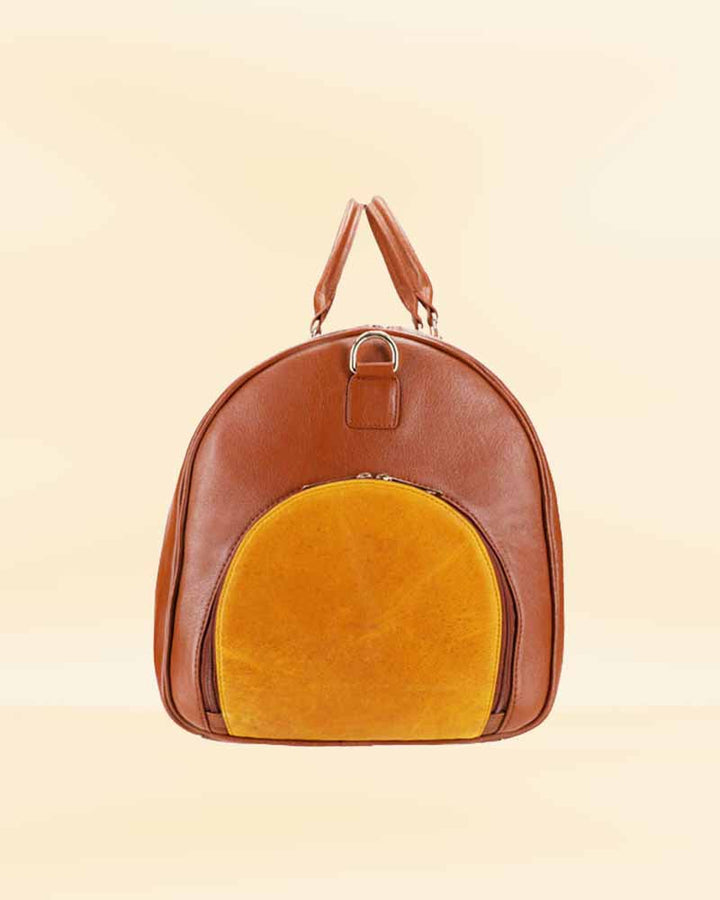 Stylish and Functional Leather Duffle Bag in America