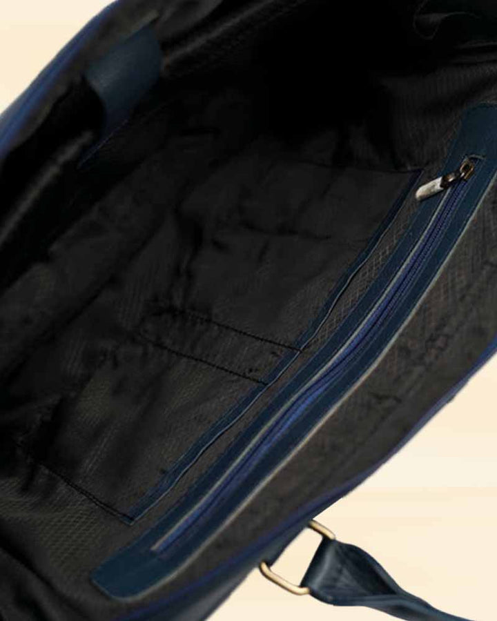 Blue Executive Laptop Satchel in USA style