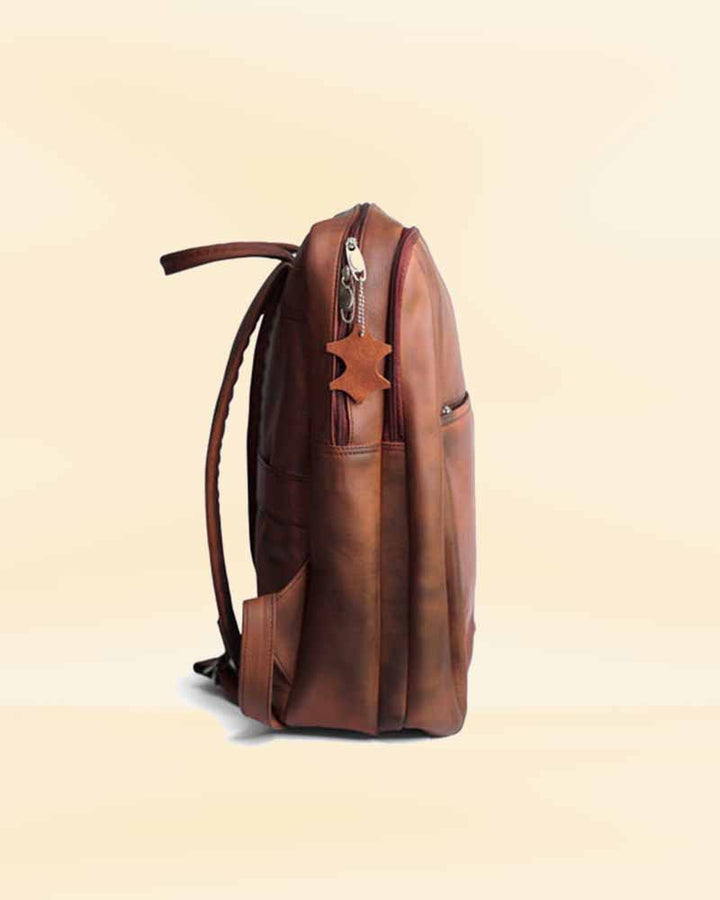 Distressed Red Backpack in US