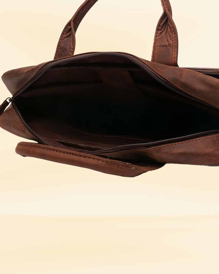 Vintage Style Leather Backpack for Work and Travel in usa