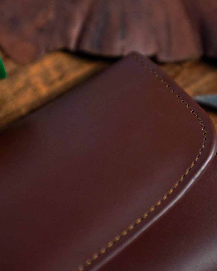 Compact and Functional Leather Clutch in usa