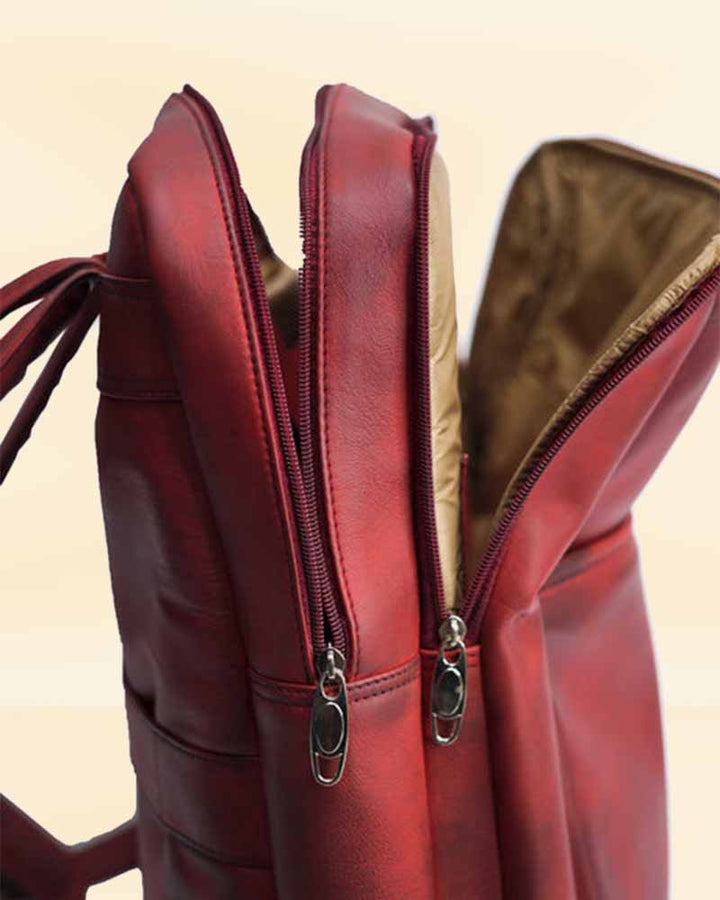 Kordovan Red Backpack American style