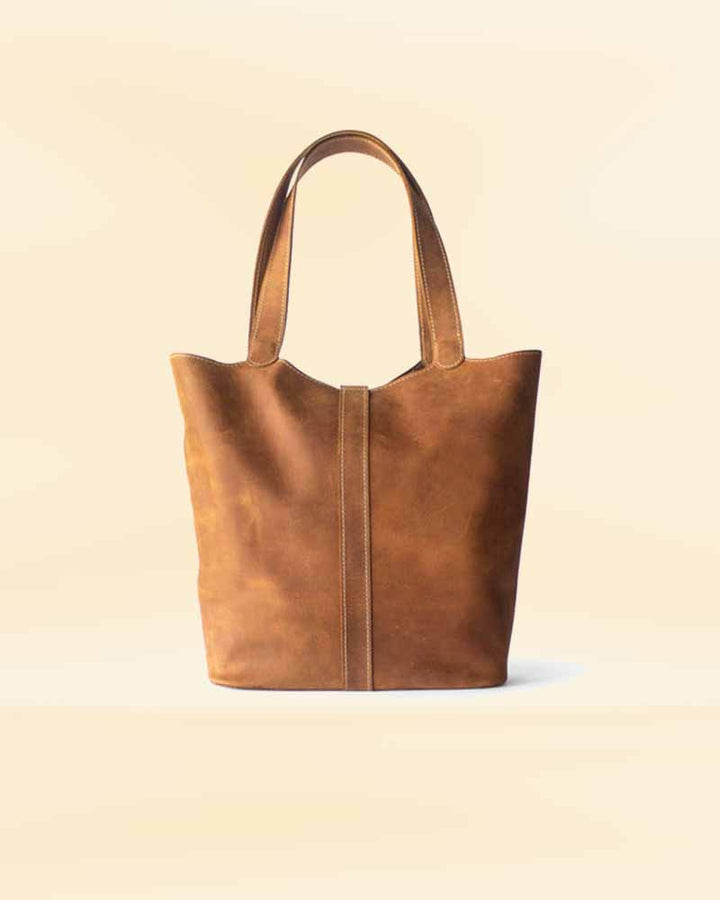Luminous Equus Tote in Crazy Horse Leather in USA market