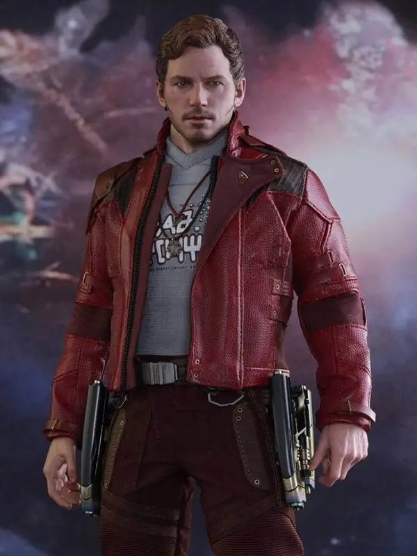 Buy Star Wars Leather Jacket Worn By Chris Pratt | Chris Pratt Star Wars Leather Jacket