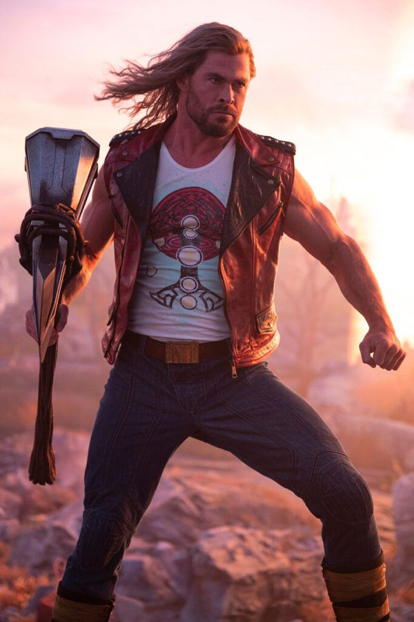 Thor Love and Thunder Leather Vest in USA market