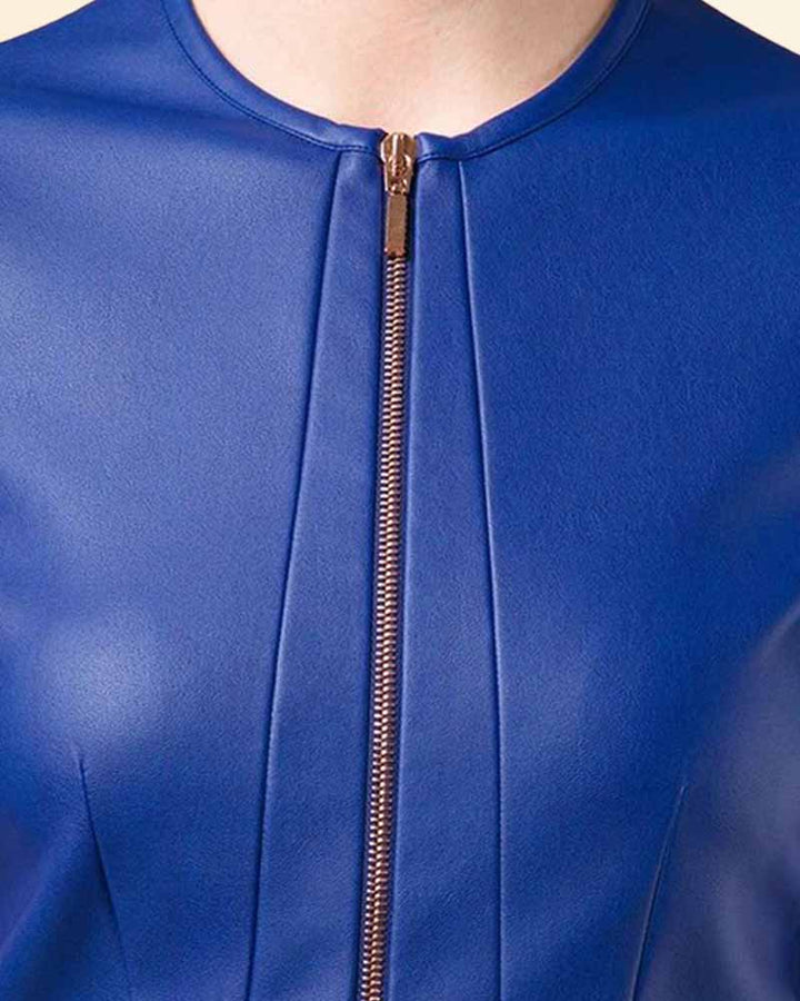 Timeless leather top design for a classic look