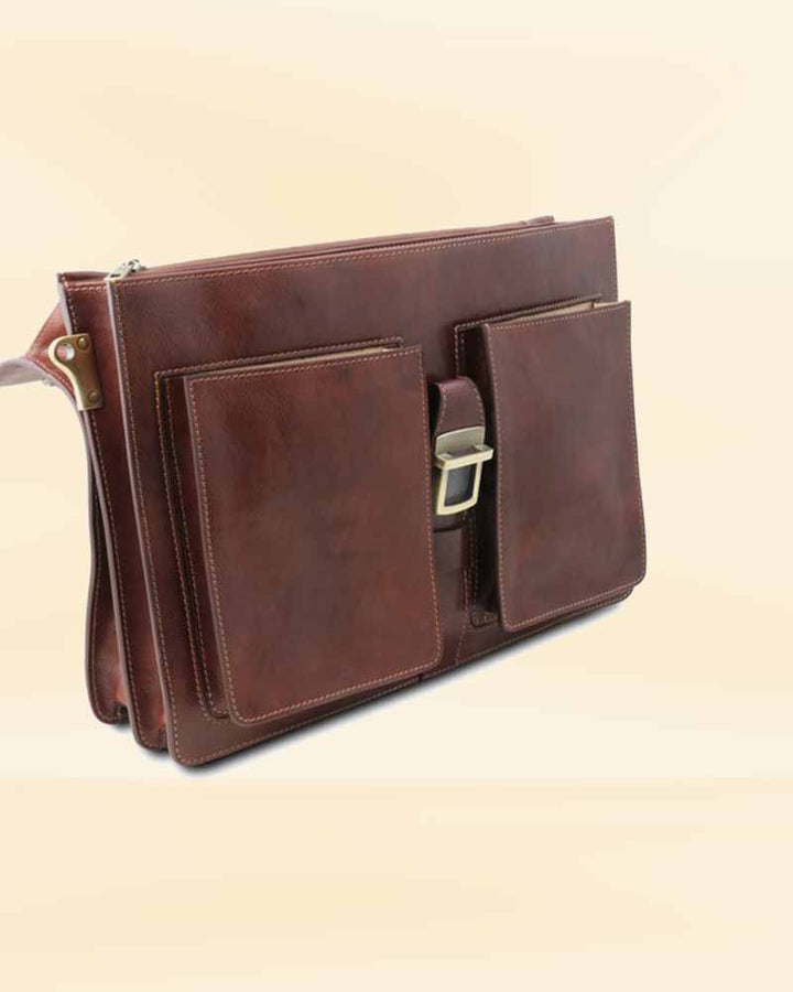 Experience luxury with a Ragusa leather briefcase