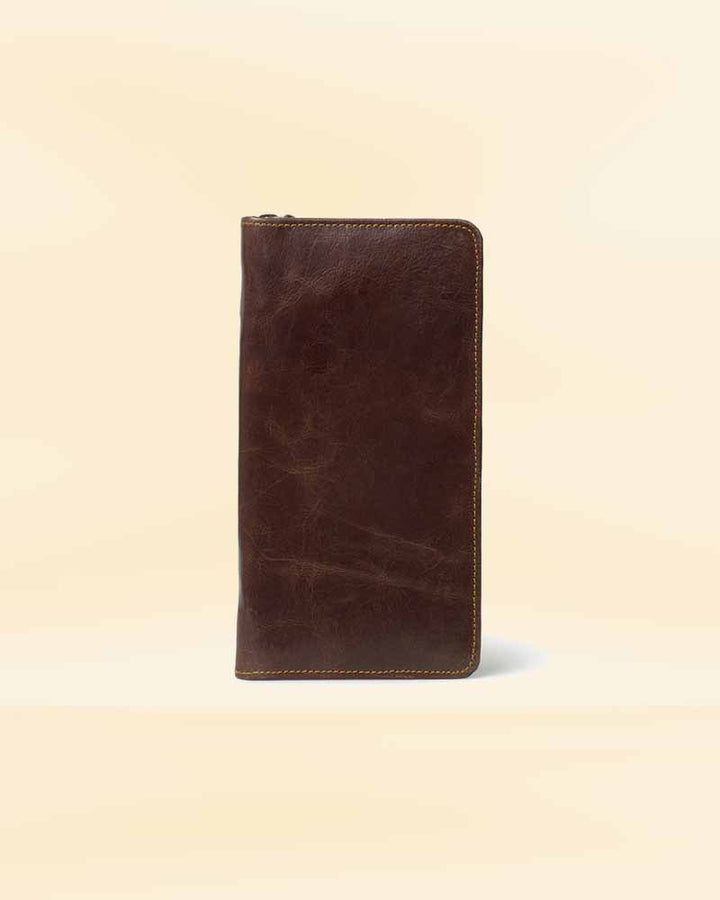 The durability of our leather Multi Purpose bag, perfect for the American marke