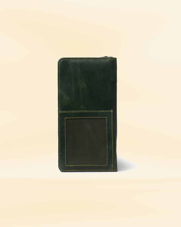 The perfect size of our leather Multi Purpose bag for everyday use in the American market