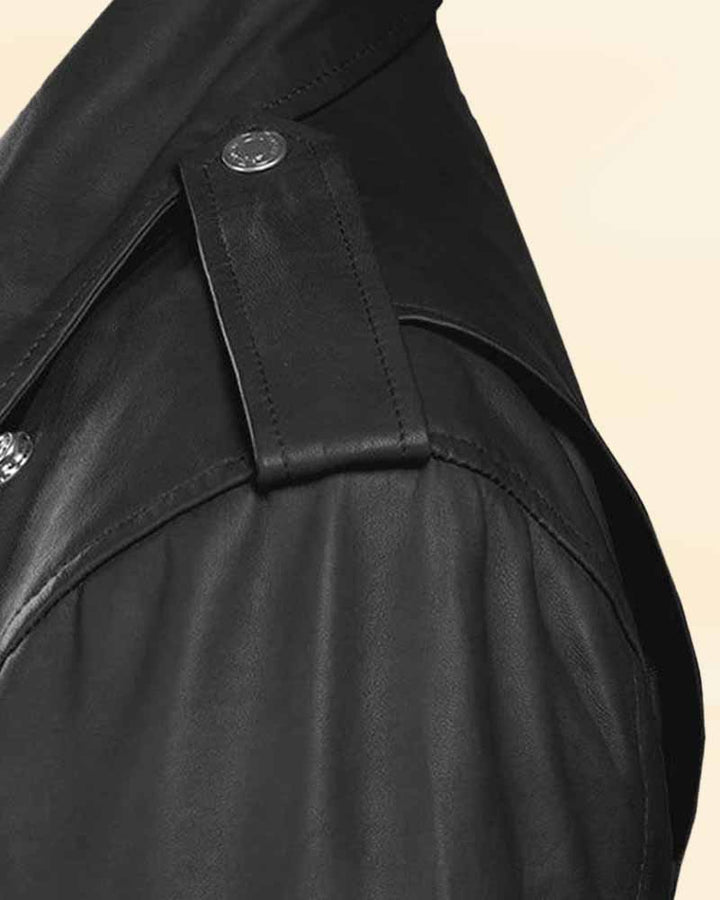 Women's Chic and Rugged Motorcycle Leather Jacket