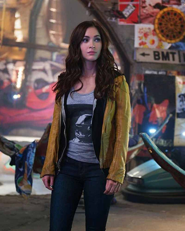 Edgy and sleek leather jacket for the modern warrior