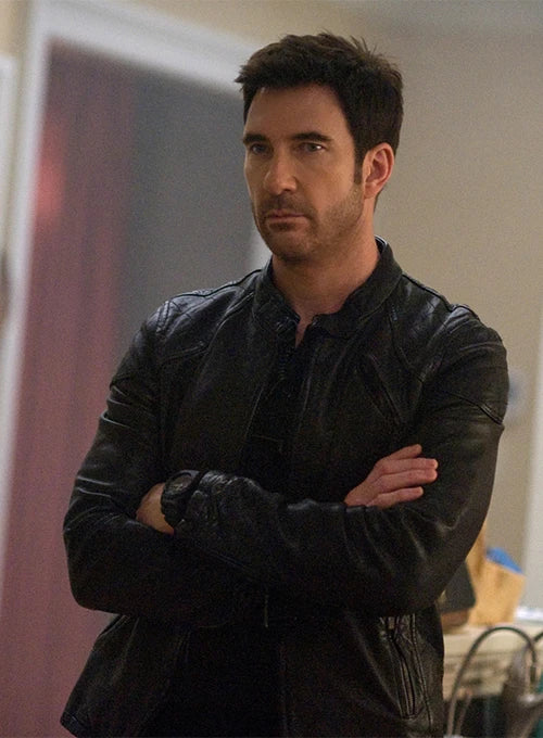 Buy STYLISH HOSTAGES LEATHER JACKET WORN BY DYLAN MCDERMOTT | DYLAN MCDERMOTT STYLISH HOSTAGES LEATHER JACKET