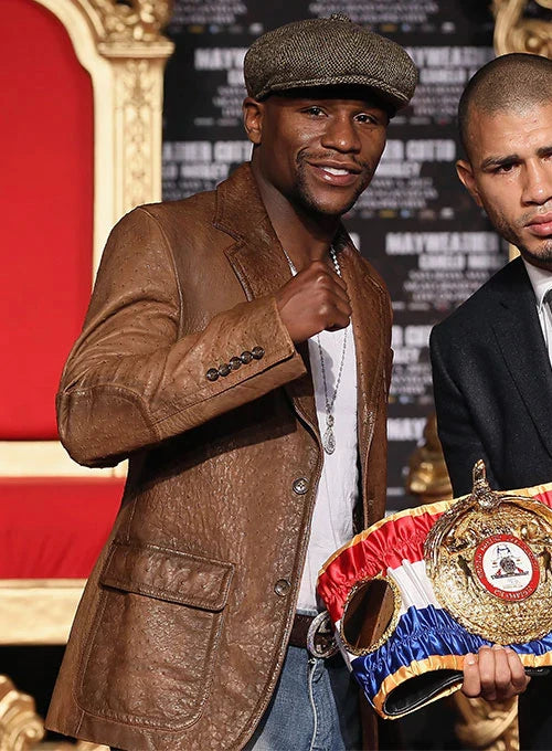 Buy LEATHER BLAZER WORN BY FLOYD MAYWEATHER