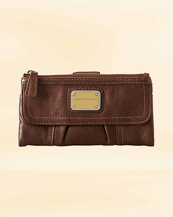 USA market exclusive women's Cora leather wallet clutch in usa
