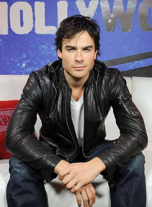 Sleek and Classic Lan Somerhalder Jacket for Men in United state market