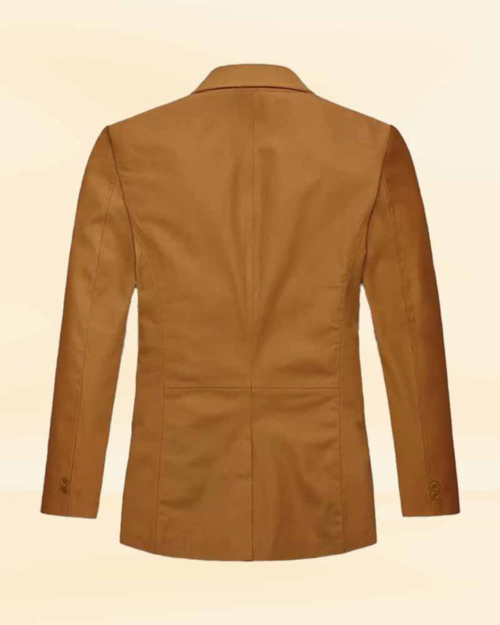 Sleek and stylish blazer with a unique color