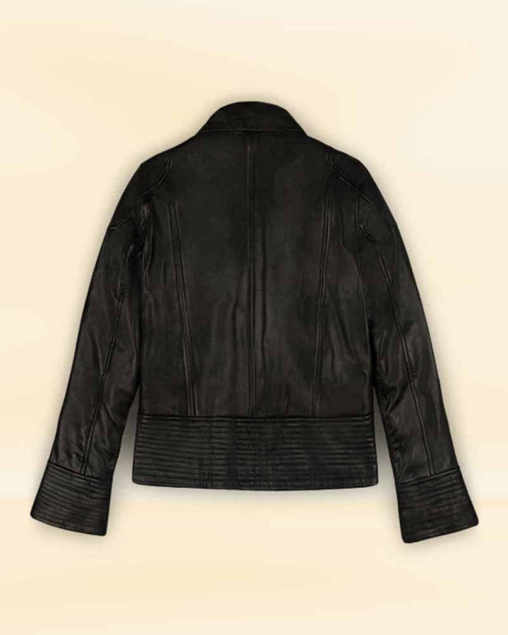 Stand out from the crowd with this statement leather jacket worn by Megan Fox in United State market