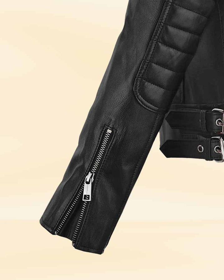 The perfect addition to any fashion-forward wardrobe: Ronda Rousey's leather jacket in USA market