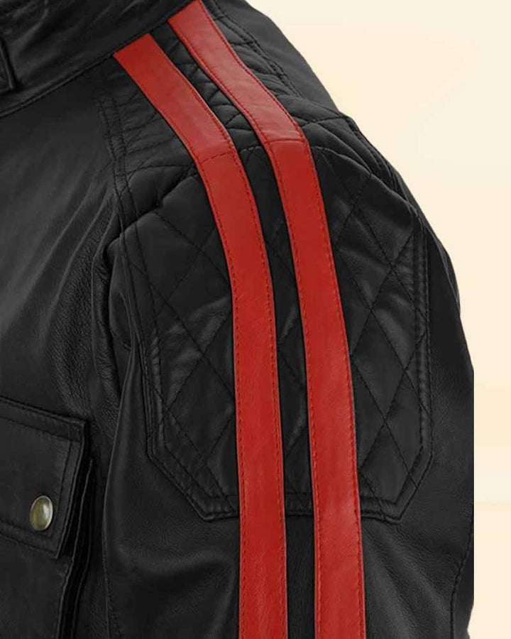 Unleash your fierce style with the Vin Diesel black leather jacket from Fast and Furious 8 in France market