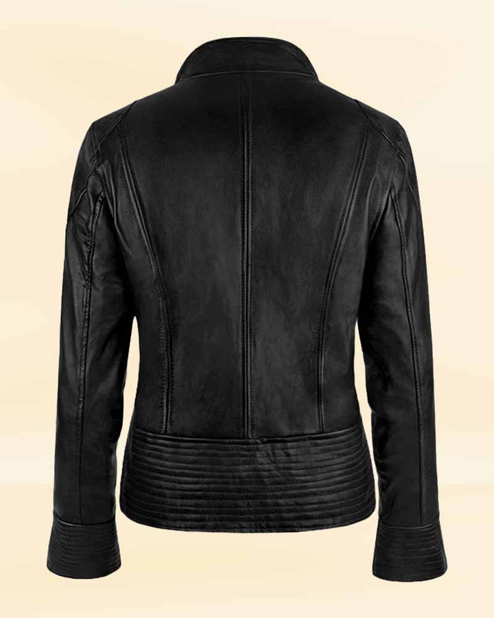Get ready to fight off the bad guys in style with Megan Fox's TMNT2 leather jacket in US style