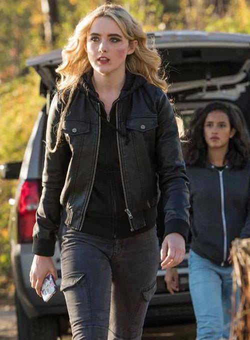 Buy Supernatural Leather Jacket Worn by Kathryn Newton