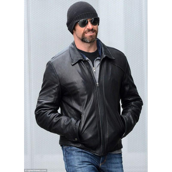 Buy PREMIUM LEATHER JACKET WORN BY HUGH JACKMAN | HUGH JACKMAN PREMIUM LEATHER JACKET