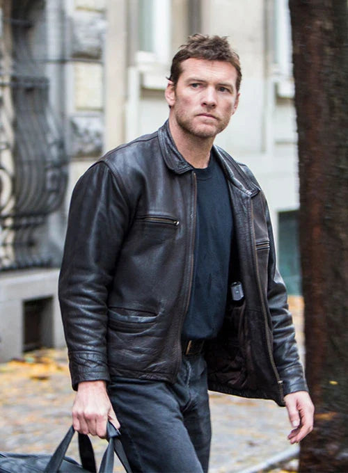 Men's Celebrity Leather Jacket in USA market