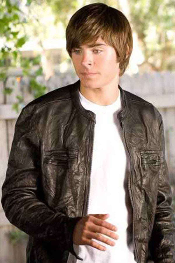 Upgrade your wardrobe with this timeless 17 Again leather jacket in France market